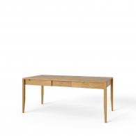 Stół z litego drewna dębowego rozkładany - Möbel Steel